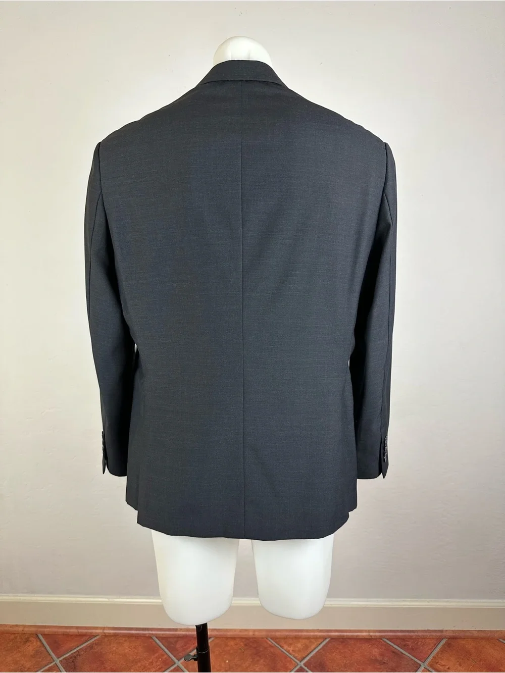 One-of-a-Kind, Bespoke Danny Sajnani Superfine Wool Sport Jacket w/ Purple Liner